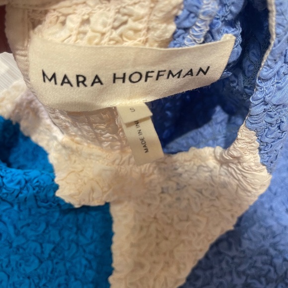 SOLD! Mara Hoffman Freya Color Block Midi Dress S - Picture 8 of 12